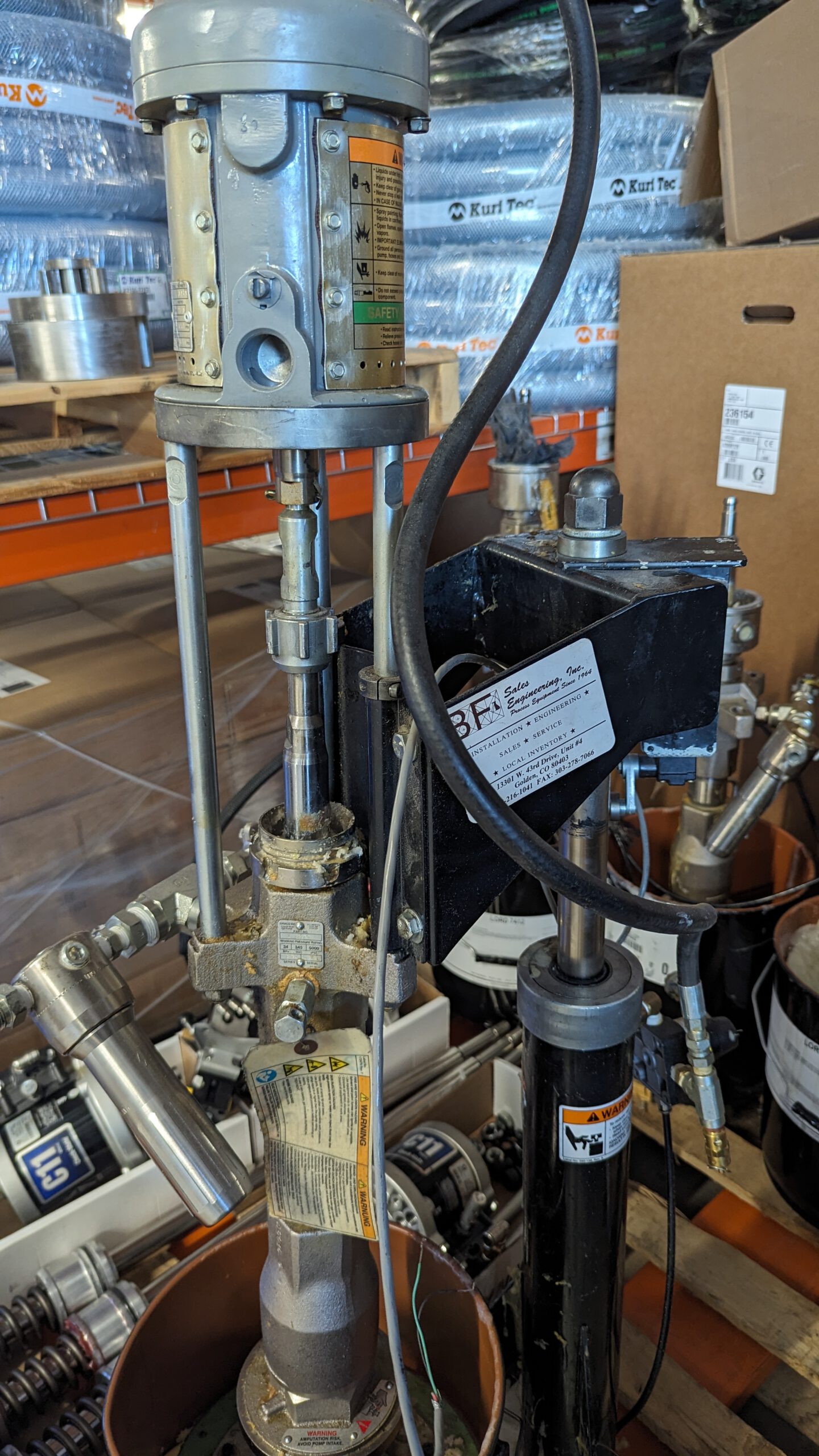 Pump repair and refurbishment in our shop in Denver ; pump & valve repairs