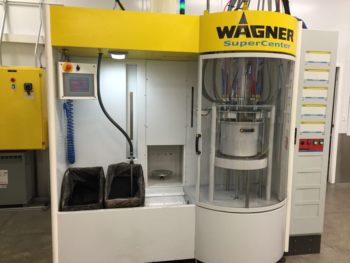 Wagner powder coating equipment commissioned and maintained